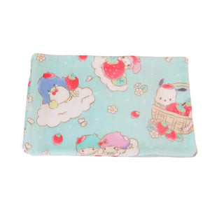 Planet Gates pachacco blanket / 200x200cm Cartoon Hello Kitty Plush Blanket Anime Flannel Pillowcase Kawaii Sanrio Room Decor Nap Air Conditioner QuiltFine Gift For Girl