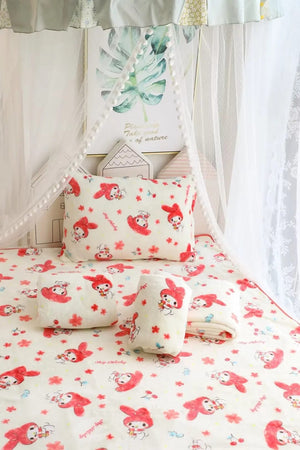 Planet Gates pachacco blanket / 200x200cm Cartoon Hello Kitty Plush Blanket Anime Flannel Pillowcase Kawaii Sanrio Room Decor Nap Air Conditioner QuiltFine Gift For Girl