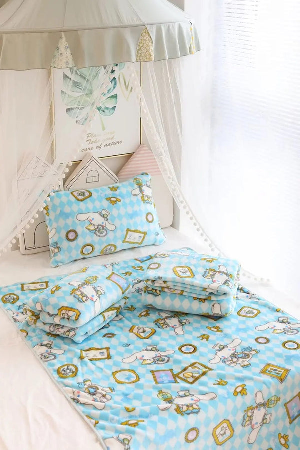 Planet Gates pachacco blanket / 200x200cm Cartoon Hello Kitty Plush Blanket Anime Flannel Pillowcase Kawaii Sanrio Room Decor Nap Air Conditioner QuiltFine Gift For Girl