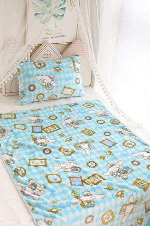Planet Gates pachacco blanket / 200x200cm Cartoon Hello Kitty Plush Blanket Anime Flannel Pillowcase Kawaii Sanrio Room Decor Nap Air Conditioner QuiltFine Gift For Girl