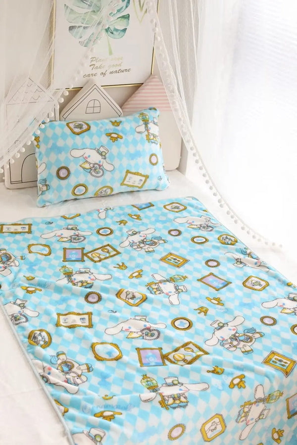 Planet Gates pachacco blanket / 200x200cm Cartoon Hello Kitty Plush Blanket Anime Flannel Pillowcase Kawaii Sanrio Room Decor Nap Air Conditioner QuiltFine Gift For Girl
