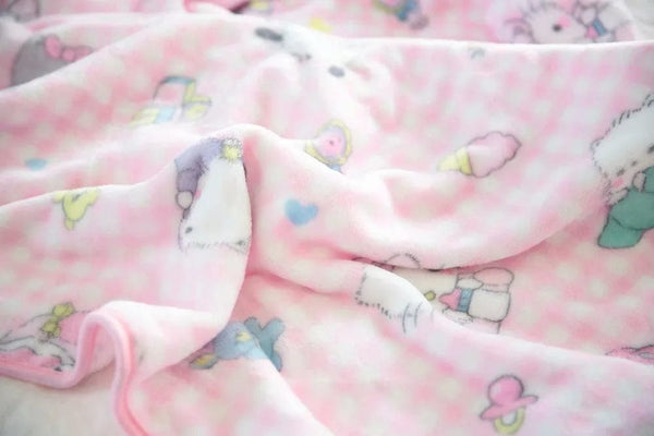 Planet Gates pachacco blanket / 200x200cm Cartoon Hello Kitty Plush Blanket Anime Flannel Pillowcase Kawaii Sanrio Room Decor Nap Air Conditioner QuiltFine Gift For Girl