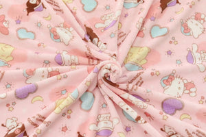 Planet Gates pachacco blanket / 200x200cm Cartoon Hello Kitty Plush Blanket Anime Flannel Pillowcase Kawaii Sanrio Room Decor Nap Air Conditioner QuiltFine Gift For Girl