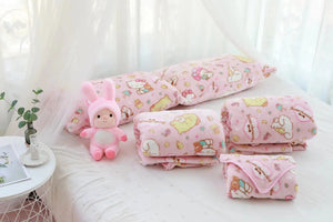 Planet Gates pachacco blanket / 200x200cm Cartoon Hello Kitty Plush Blanket Anime Flannel Pillowcase Kawaii Sanrio Room Decor Nap Air Conditioner QuiltFine Gift For Girl