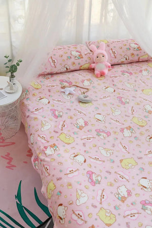 Planet Gates pachacco blanket / 200x200cm Cartoon Hello Kitty Plush Blanket Anime Flannel Pillowcase Kawaii Sanrio Room Decor Nap Air Conditioner QuiltFine Gift For Girl