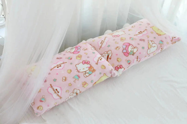 Planet Gates pachacco blanket / 200x200cm Cartoon Hello Kitty Plush Blanket Anime Flannel Pillowcase Kawaii Sanrio Room Decor Nap Air Conditioner QuiltFine Gift For Girl