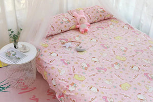 Planet Gates pachacco blanket / 200x200cm Cartoon Hello Kitty Plush Blanket Anime Flannel Pillowcase Kawaii Sanrio Room Decor Nap Air Conditioner QuiltFine Gift For Girl