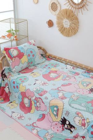 Planet Gates pachacco blanket / 200x200cm Cartoon Hello Kitty Plush Blanket Anime Flannel Pillowcase Kawaii Sanrio Room Decor Nap Air Conditioner QuiltFine Gift For Girl