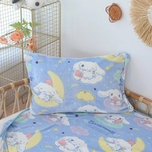 Planet Gates pachacco blanket / 200x200cm Cartoon Hello Kitty Plush Blanket Anime Flannel Pillowcase Kawaii Sanrio Room Decor Nap Air Conditioner QuiltFine Gift For Girl
