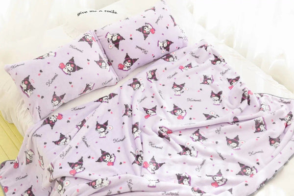 Planet Gates pachacco blanket / 200x200cm Cartoon Hello Kitty Plush Blanket Anime Flannel Pillowcase Kawaii Sanrio Room Decor Nap Air Conditioner QuiltFine Gift For Girl