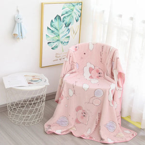 Planet Gates pachacco blanket / 200x200cm Cartoon Hello Kitty Plush Blanket Anime Flannel Pillowcase Kawaii Sanrio Room Decor Nap Air Conditioner QuiltFine Gift For Girl
