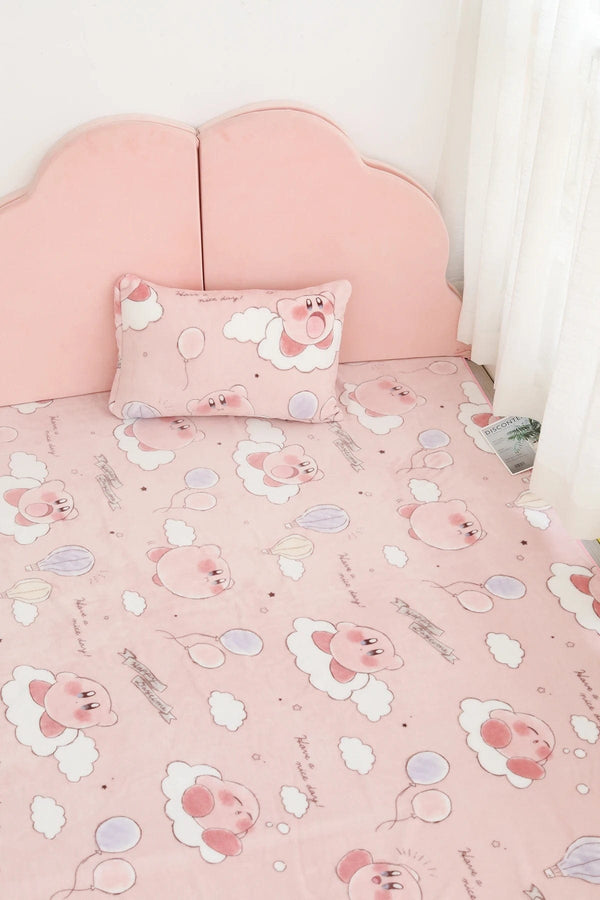 Planet Gates pachacco blanket / 200x200cm Cartoon Hello Kitty Plush Blanket Anime Flannel Pillowcase Kawaii Sanrio Room Decor Nap Air Conditioner QuiltFine Gift For Girl