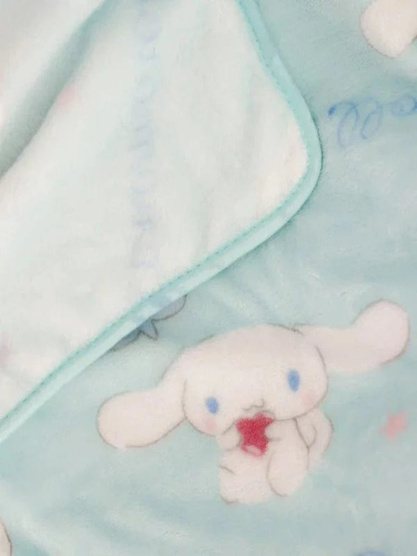 Planet Gates pachacco blanket / 200x200cm Cartoon Hello Kitty Plush Blanket Anime Flannel Pillowcase Kawaii Sanrio Room Decor Nap Air Conditioner QuiltFine Gift For Girl