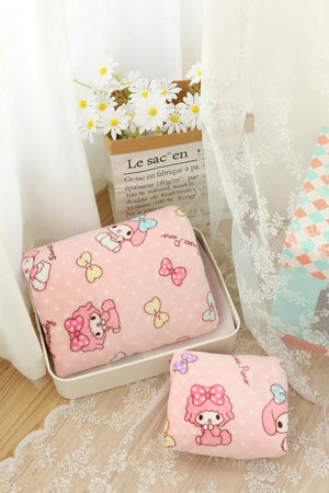 Planet Gates pachacco blanket / 200x200cm Cartoon Hello Kitty Plush Blanket Anime Flannel Pillowcase Kawaii Sanrio Room Decor Nap Air Conditioner QuiltFine Gift For Girl