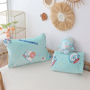 Planet Gates pachacco blanket / 200x200cm Cartoon Hello Kitty Plush Blanket Anime Flannel Pillowcase Kawaii Sanrio Room Decor Nap Air Conditioner QuiltFine Gift For Girl