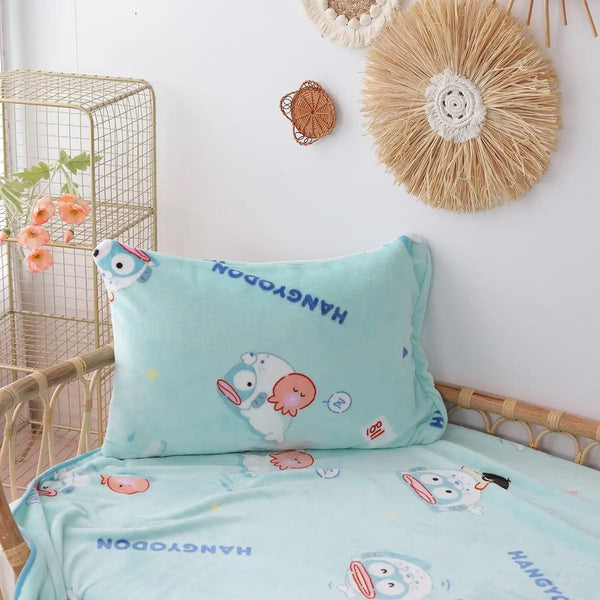 Planet Gates pachacco blanket / 200x200cm Cartoon Hello Kitty Plush Blanket Anime Flannel Pillowcase Kawaii Sanrio Room Decor Nap Air Conditioner QuiltFine Gift For Girl
