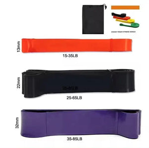 Planet Gates Package 2 Pull Up Assist Bands - Stretch Resistance Band - Mobility Band - Powerlifting Bands - by Perfect for Body Stretching Powerlifti
