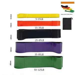 Planet Gates Package 2 Pull Up Assist Bands - Stretch Resistance Band - Mobility Band - Powerlifting Bands - by Perfect for Body Stretching Powerlifti