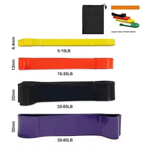 Planet Gates Package 2 Pull Up Assist Bands - Stretch Resistance Band - Mobility Band - Powerlifting Bands - by Perfect for Body Stretching Powerlifti