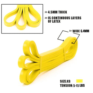 Planet Gates Package 2 Pull Up Assist Bands - Stretch Resistance Band - Mobility Band - Powerlifting Bands - by Perfect for Body Stretching Powerlifti