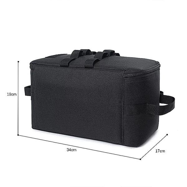 Planet Gates PACOONE Outdoor Camping Gas Tank Storage Bag Large Capacity Ground Nail Tool Bag Gas Canister Picnic Cookware Utensils Kit Bag