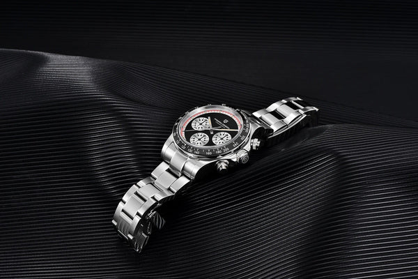 Planet Gates PAGANI DESIGN 2024 New Men Quartz Wristwatch Fashion Ceramic Bezel Chronograph Stopwatch Waterproof 100m Stainless Watch for Men