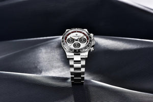 Planet Gates PAGANI DESIGN 2024 New Men Quartz Wristwatch Fashion Ceramic Bezel Chronograph Stopwatch Waterproof 100m Stainless Watch for Men