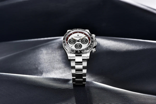 Planet Gates PAGANI DESIGN 2024 New Men Quartz Wristwatch Fashion Ceramic Bezel Chronograph Stopwatch Waterproof 100m Stainless Watch for Men