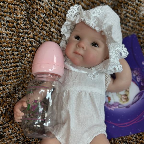 Planet Gates Painted-1 33CM Lovely Girl Bettie Whole Body Soft Solid Silicone Reborn Doll Painted/Unpainted Reborn Baby Doll Toys Corpo De Silicone
