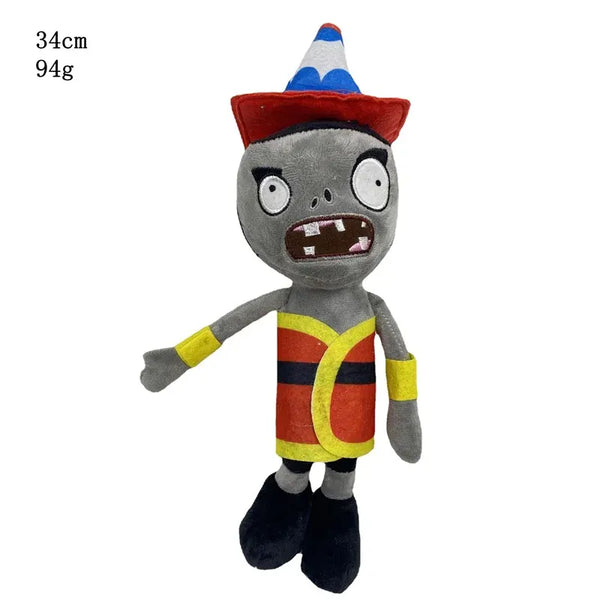 Planet Gates PaleVioletRed 1pcs Plants vs Zombies Plush Toys 30cm PVZ Gargantuar Hats Pirate Duck Zombie Plush Stuffed Toys Doll Soft Toy Gifts for Kids
