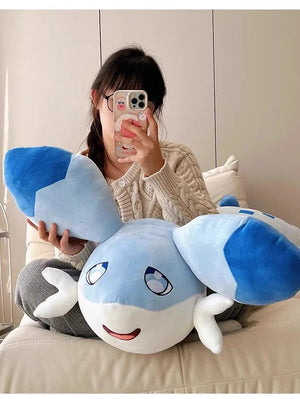 Planet Gates Palworld Plush Chillet Stuffed Pillow Bolster Toy Game Kawaii Grizzbolt Anime Peripheral Cloth Doll Stuffed Decor Modle