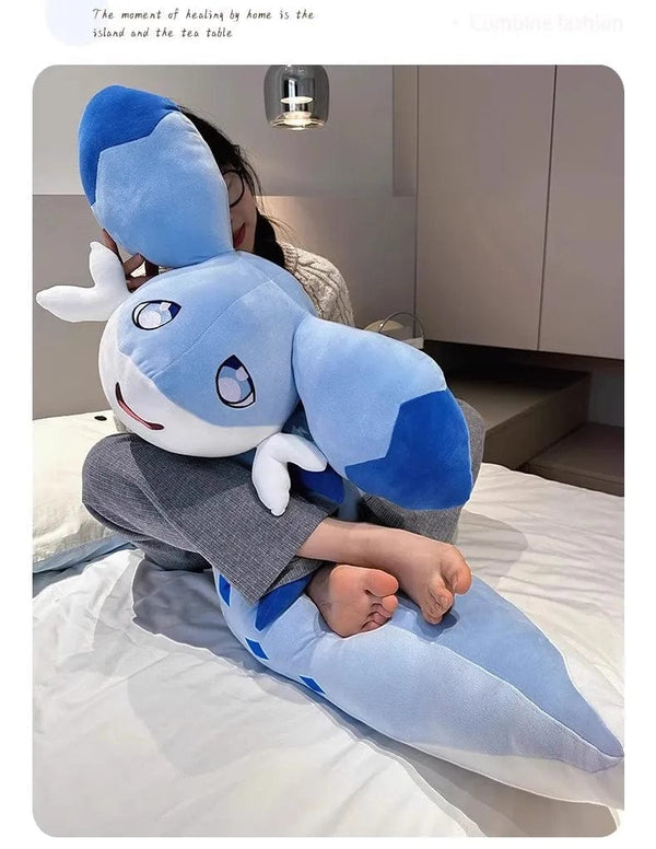 Planet Gates Palworld Plush Chillet Stuffed Pillow Bolster Toy Game Kawaii Grizzbolt Anime Peripheral Cloth Doll Stuffed Decor Modle