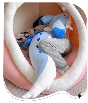 Planet Gates Palworld Plush Chillet Stuffed Pillow Bolster Toy Game Kawaii Grizzbolt Anime Peripheral Cloth Doll Stuffed Decor Modle