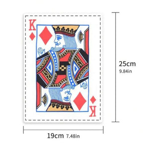 Planet Gates palying card K 1pc Tearproof Pet Dog Sound Toy Simulated Squeaking Newspaper Playingcard K Q J Teeth Resistant Corgi Teddy Puppy Interactive