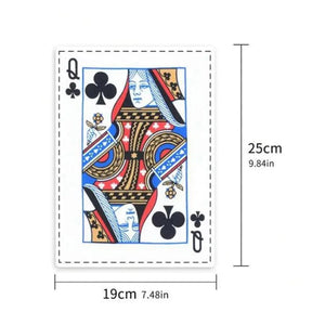 Planet Gates palying card Q 1pc Tearproof Pet Dog Sound Toy Simulated Squeaking Newspaper Playingcard K Q J Teeth Resistant Corgi Teddy Puppy Interactive