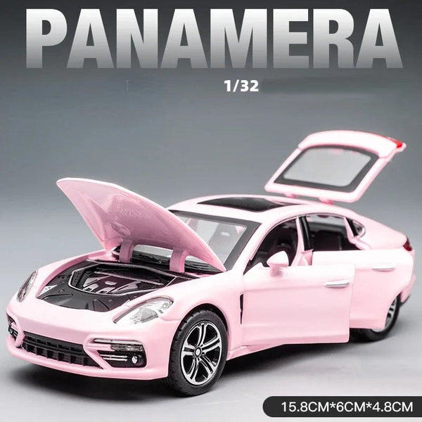 Planet Gates Panamera boxed2 1:32 Porsche Panamera Handmade Metal Simulation Car Model For Model Car Simulation Car Model Vehicle Children's Boy Toy Car