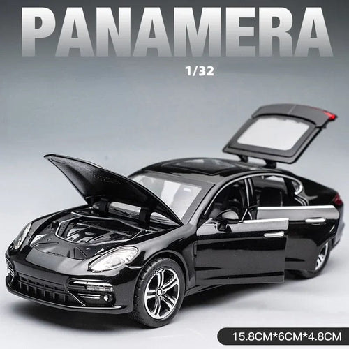 Planet Gates Panamera boxed3 1:32 Porsche Panamera Handmade Metal Simulation Car Model For Model Car Simulation Car Model Vehicle Children's Boy Toy Car