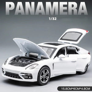 Planet Gates Panamera nobox1 1:32 Porsche Panamera Handmade Metal Simulation Car Model For Model Car Simulation Car Model Vehicle Children's Boy Toy Car