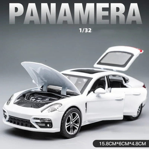 Planet Gates Panamera nobox1 1:32 Porsche Panamera Handmade Metal Simulation Car Model For Model Car Simulation Car Model Vehicle Children's Boy Toy Car