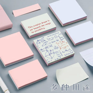 Planet Gates Paper Memo Pad Sticky Notes Bookmark Point Marker Sticker Office School Supplies Notebooks