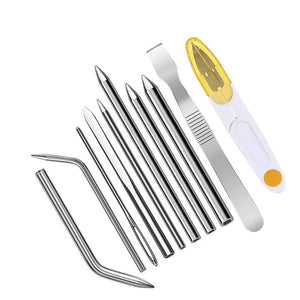 Planet Gates Paracord Knitting Tool Set Aluminium Parachute Cord Needles Bracelets DIY Weave Tool Umbrella Rope