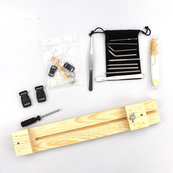 Planet Gates Paracord Knitting Tool Set Aluminium Parachute Cord Needles Bracelets DIY Weave Tool Umbrella Rope