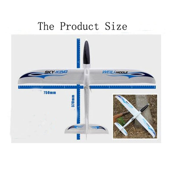 Planet Gates Parkten Wltoys F959s Upgrade F959 With Gyro Sky King 3CH RC Airplane Push-speed Glider RTF Good Same Ss F949 Fixed Plane