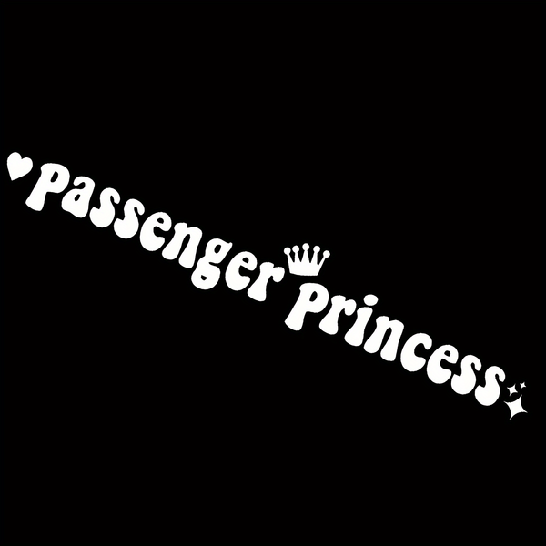 Planet Gates Passenger Princess Sticker Makeup Mirror Sticker For Car, Motorcycle, Door Bumper Hood And Other Beautiful Decorative Accessories