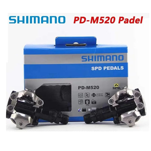 Planet Gates PD M520 SHIMANO Original PD M520 PD M540 MTB Mountain Bike Bicycle Pedals Cycle Self-locking Lock Pedal with SM-SH51 Mtb Accessories