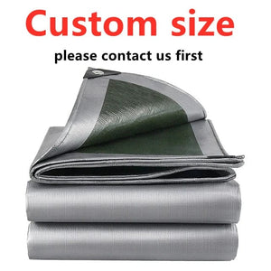 Planet Gates PE 0.32mm Tarpaulin Waterproof Fabric Outdoor Tent Garden Plant Canopy Truck Canopy Waterproof Sunshade Dog House Cover