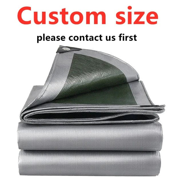Planet Gates PE 0.32mm Tarpaulin Waterproof Fabric Outdoor Tent Garden Plant Canopy Truck Canopy Waterproof Sunshade Dog House Cover