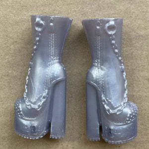 Planet Gates Peach Blossom / <15cm New Original Rainbow Doll Platform Shoes Accessories Stands Girl Doll High-Heels Martin Boots Casual Flat Shoes Toy Parts