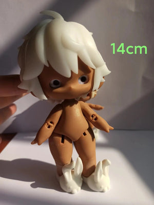 Planet Gates Peach Blossom / CHINA / One Size BJD doll 13cm 6cm mini doll children's toy birthday gift craft ornaments girl doll DIY toy Free delivery items