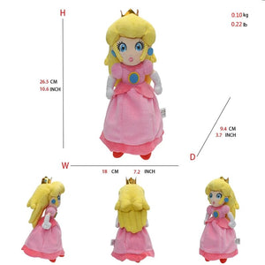 Planet Gates Peach Princess Peach Mario Plush Toys Kawaii Stuffed Dolls Cartoon Cute Dolls Birthday Christmas Gift For Kids Collection